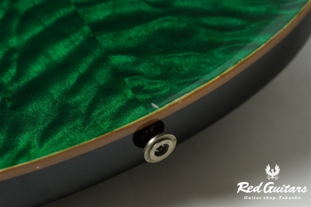 Custom24 10top Quilt Roseneck - Emerald Green